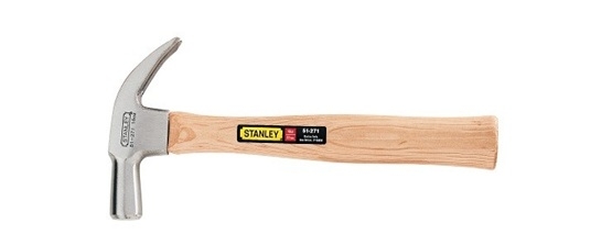 Stanley Wood Handle Nail Hammer (51-271)